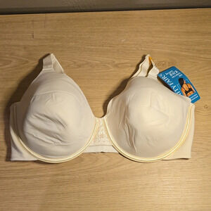NWT Vanity Fair Underwire Bra Ivory/Beige Style 76380